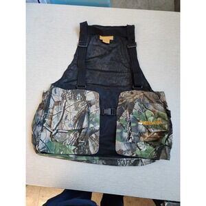 Whitewater Mens Vest M/L Forest Camo Hunting‎ Adjustable Outdoors Hiking
